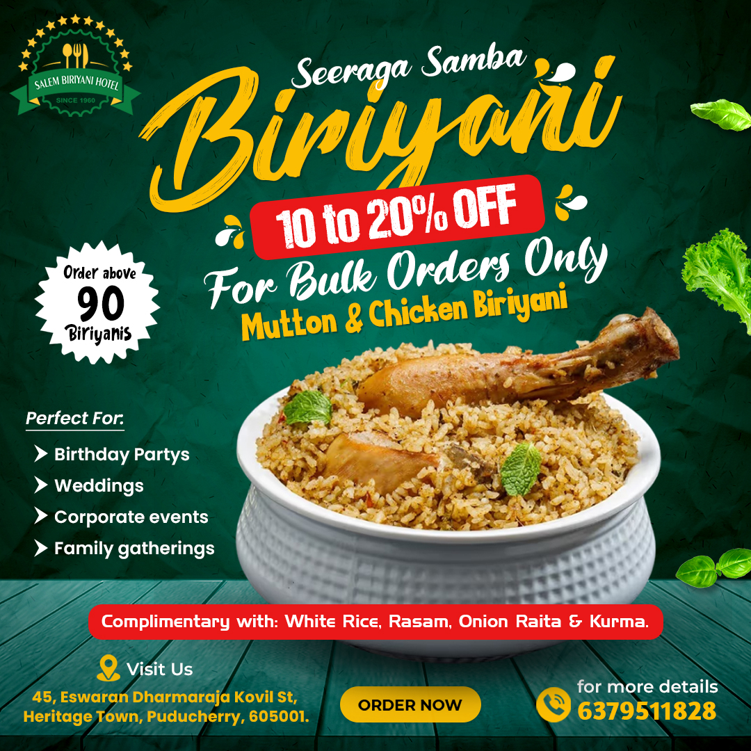 Salem Biriyani Poster